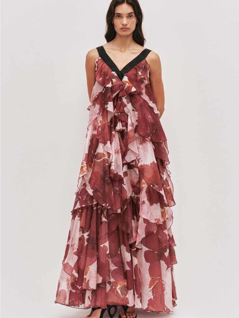 NWOT Aje ATHENA GOWN - Aquarelle